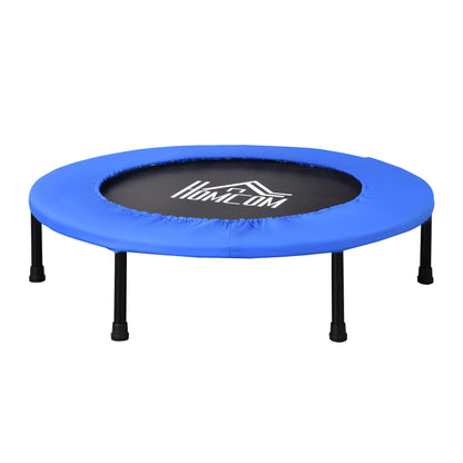 36" Mini Fitness Trampoline Home Gym Yoga Exercise Rebounder Indoor Outdoor Jumper with Safety Pad, Support Up to 100 KG