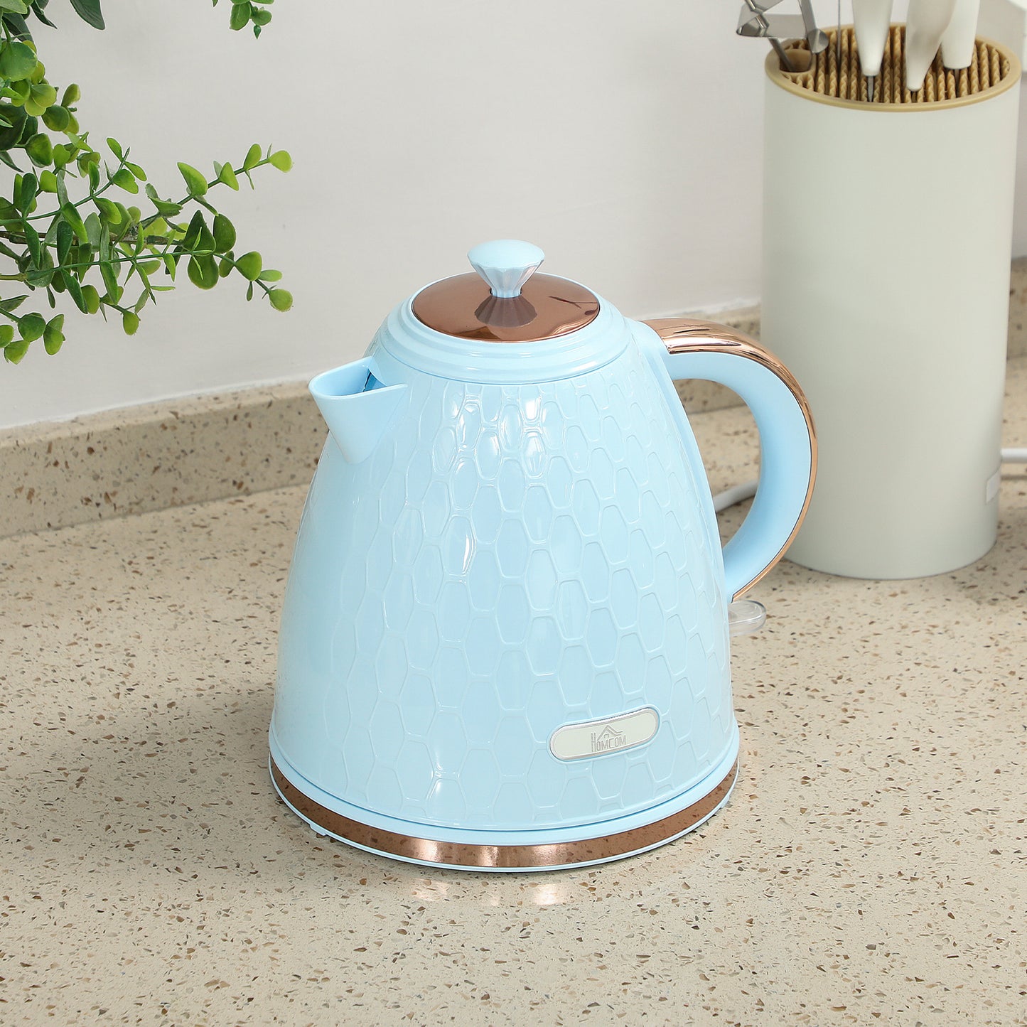 3kW Rapid Boil Honeycomb Kettle - Light Blue