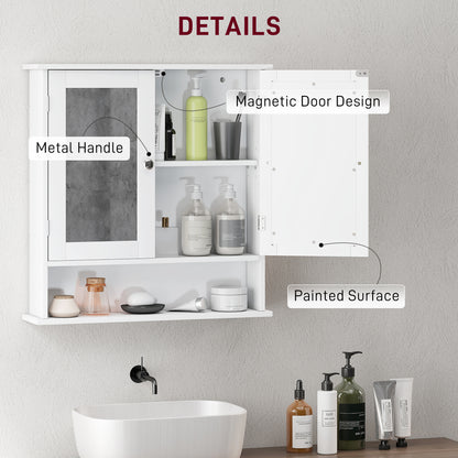Bathroom Wall Storage Cabinet - White