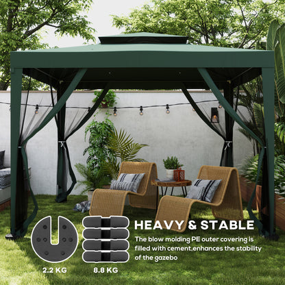 Pop up Canopy Tent Weights Set of 4 PCs, Leg Weights for Marquee Party Tent Outdoor Canopy, Total 8.8KG