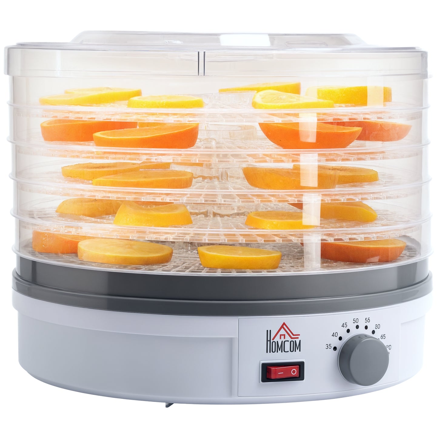5 Tier Food Dehydrator, 245W Food Dryer Machine with Adjustable Temperature Control for Drying Fruit, Meat, Vegetable