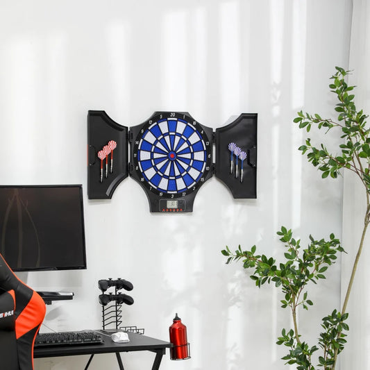 Electronic Dartboard Set with 6 Darts and 31 Game Modes