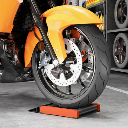 Motorcycle Wheel Cleaning Roller Stand with Aluminium Alloy Frame and Rollers