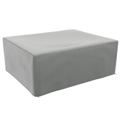 235 x 190 x 90 cm Large Patio Set Covers, Outdoor Garden Furniture Protection Cover Protector Waterproof Anti-UV Grey