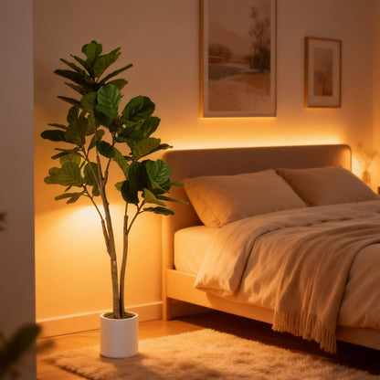 150cm Artificial Ficus Tree - Green