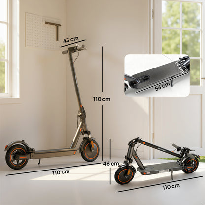 Foldable Electric Scooter with 350W Motor, Up to 25km/h