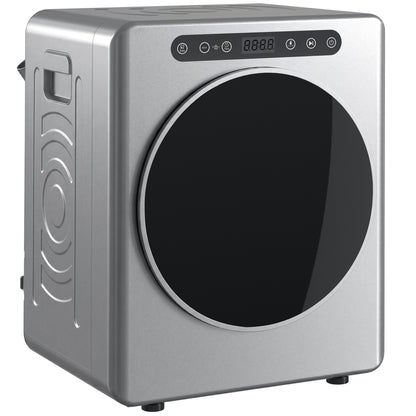 5 kg Compact 40-60℃ Tumble Dryer - Silver Tone