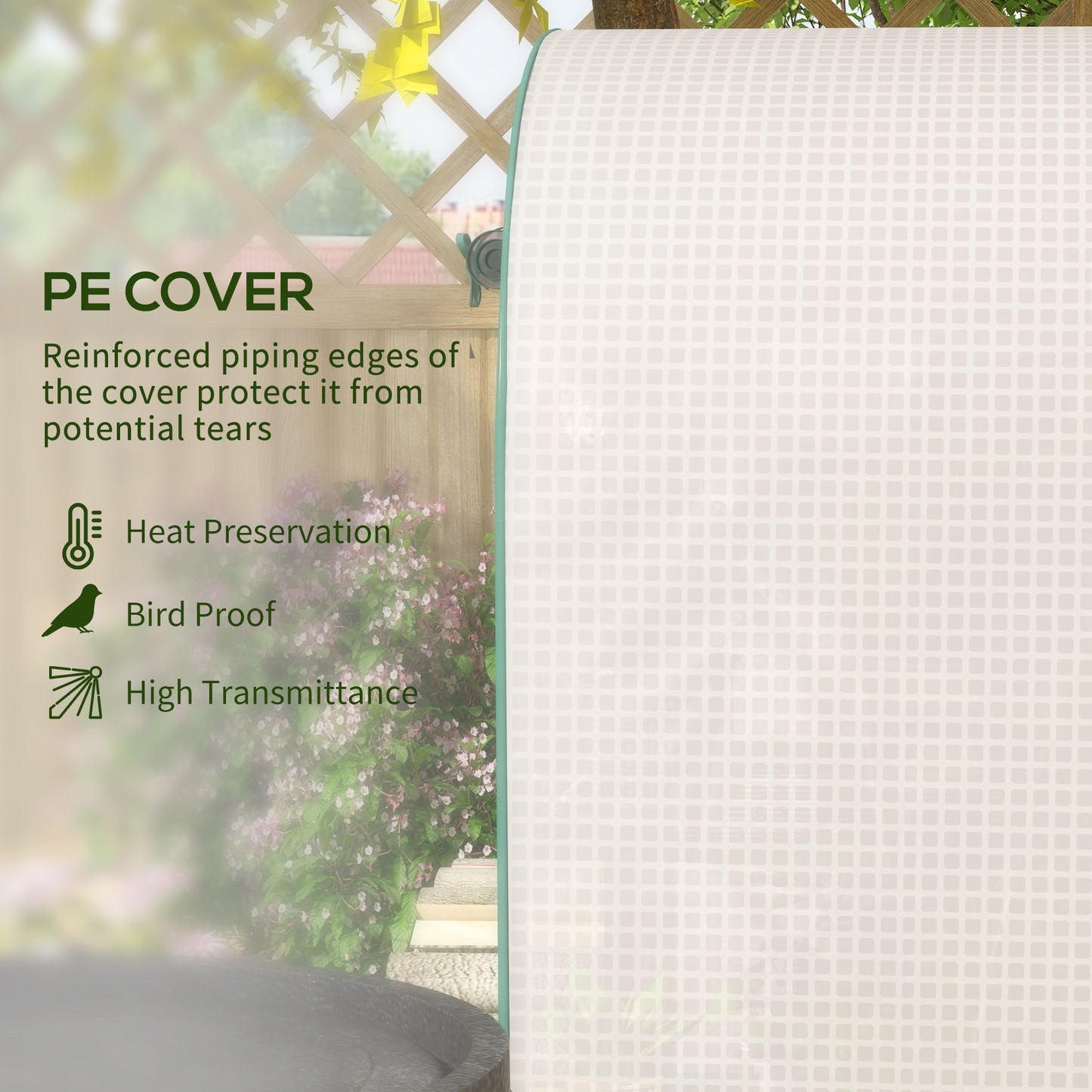 4 Tier Mini Greenhouse for Outdoor, Portable Gardening Plant Green House with Storage Shelf, Roll-Up Zipped Door