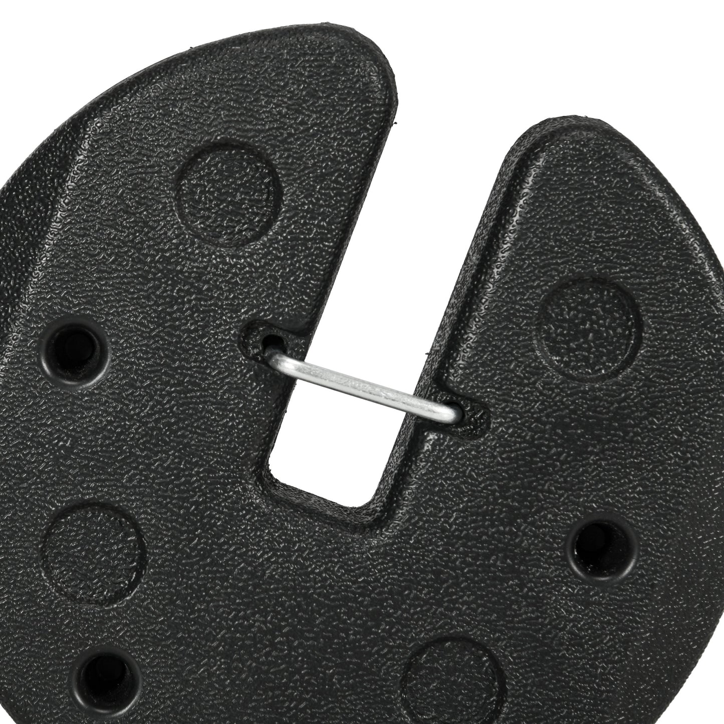 Total 12KG Gazebo Weights Set of 4, Weights for Gazebo Legs with Reinforce Pins and Carry Belt, for Canopies Tents