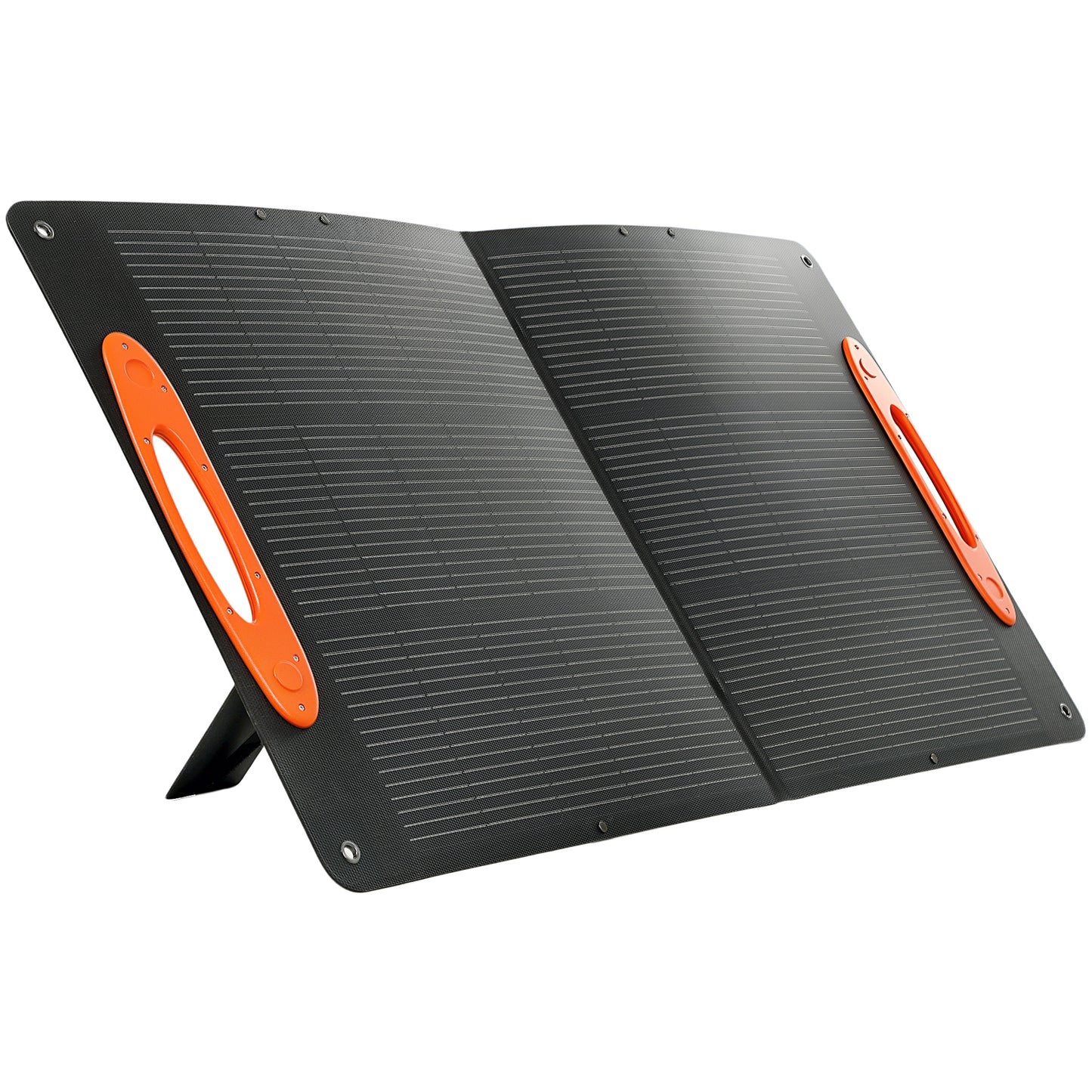 100W Portable Solar Panel, Foldable Solar Charger with USB-A & USB-C Fast Charging Output