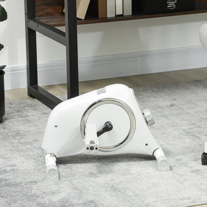 Pedal Exerciser with Eight Level Magnetic Resistance, with Eight-Level Magnetic Resistance, White