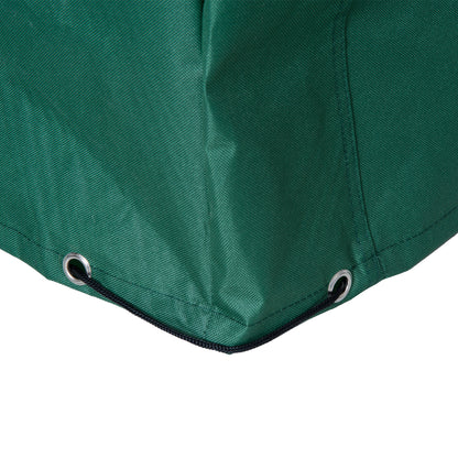 Garden Furniture Cover, Oxford Fabric Outdoor Rectangular Rattan Furniture Cover with PE Coating, Waterproof, Windproof