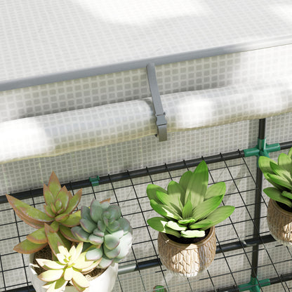 Three-Tier Mini Greenhouse - White