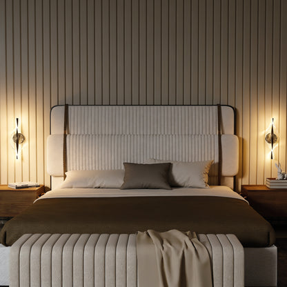 Led Wall Lamp 2 Pack, 13W Modern Indoor Spiral Wall Light, Colour Temperature Adjustable 3000K/4000K/6500K, for Bedroom