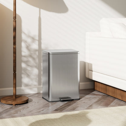 20L Kitchen Bin with Soft-Close Lid and Stay-Open Function