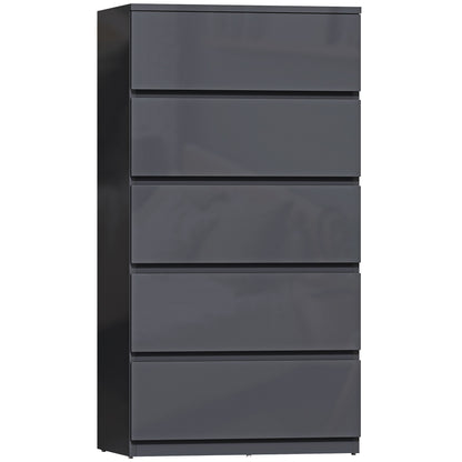 Chest of Drawers, 5-Drawer Storage Cabinets, Modern Dresser, Storage Drawer Unit for Bedroom