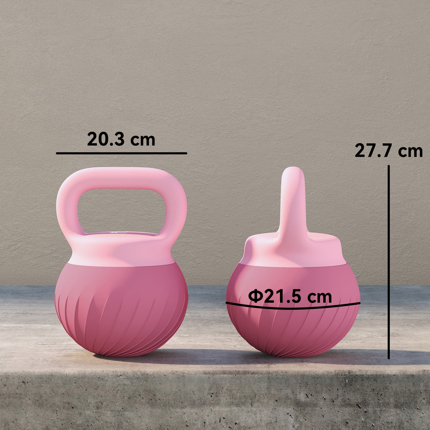 Soft Kettlebell, 8kg Kettle Bell with Anti-Slip Grip for Home Gym Weight Lifting and Strength Training