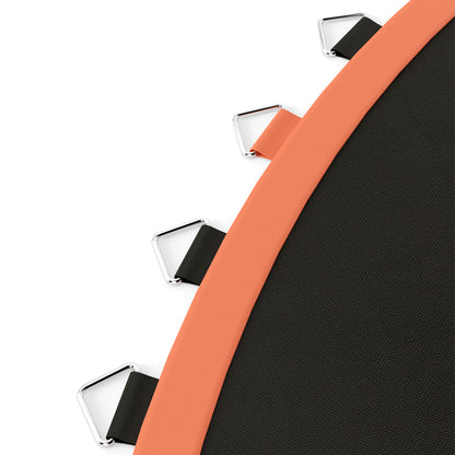 Trampoline Replacement Mat with Spring Pull Tool, 54 V-Hooks, for 10ft Trampoline using 14cm Springs, Orange