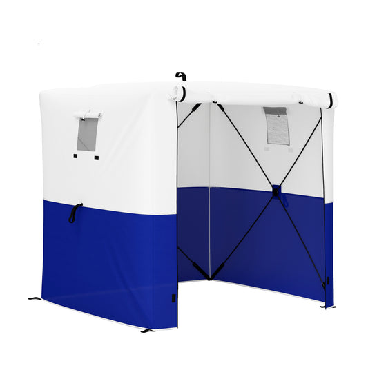 2 x 2m Pop-Up Gazebo, with Accessories - Dark Blue