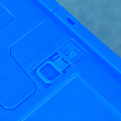 65L Steel Frame Bike Trailer Storage Box - Blue