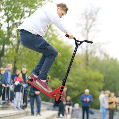 Street Stunt Scooter Intermediate and Beginner Freestyle Tricks Scooters For 14+ Teens Adult w/ Rear φ10cm Wheel & Brake