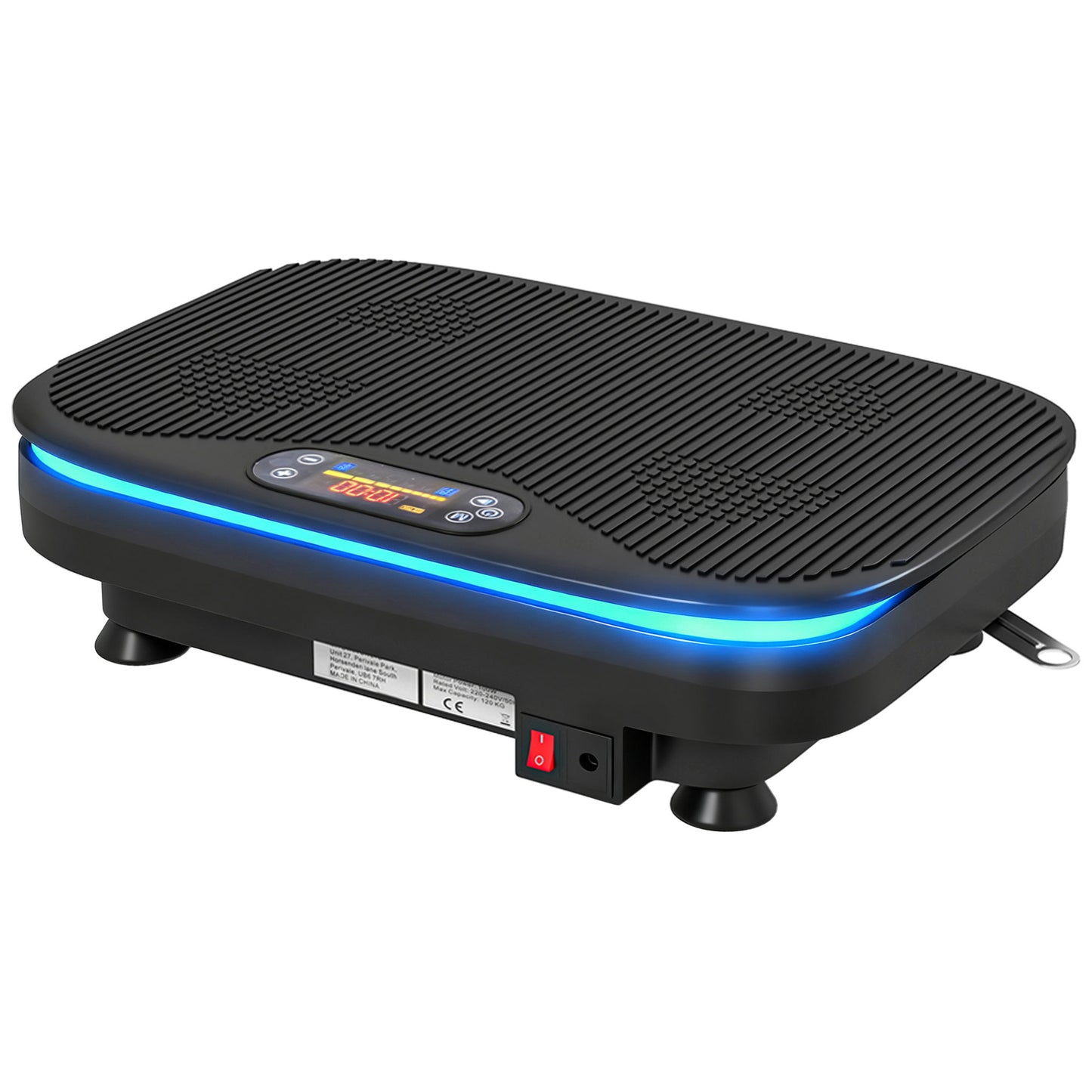 Vibration Plate Exercise Machine with Cool Lights, 99 Speed Levels