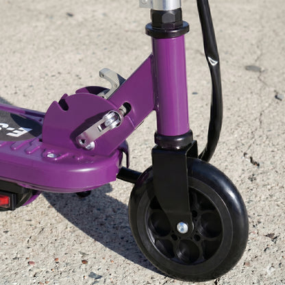 Foldable Electric Kids Scooter, Ride-on for Ages 7-14 Years, Purple