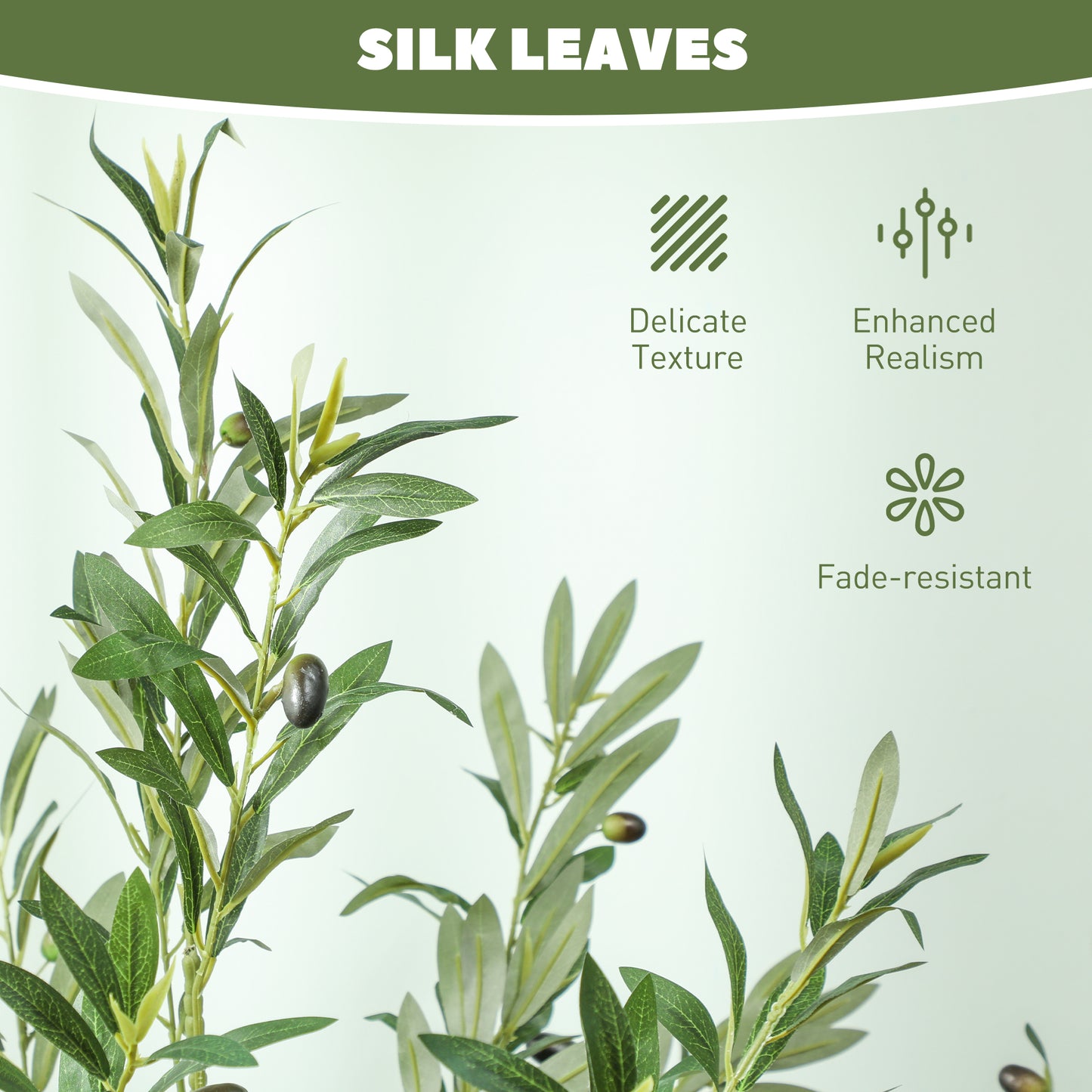 Silk Leaf Artificial Olive Trees
