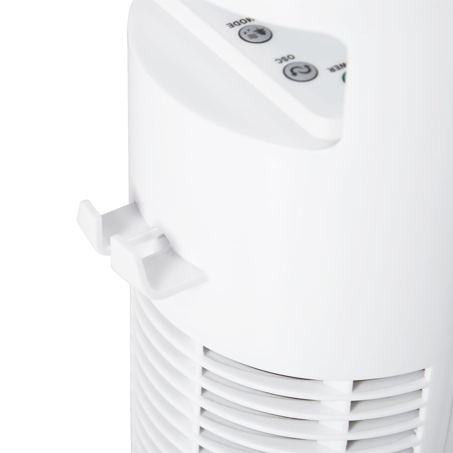 30'' Freestanding Tower Fan, 3 Speed 3 Mode, 10h Timer, 70 Degree Oscillation, LED Light, 5M Remote Controller, White