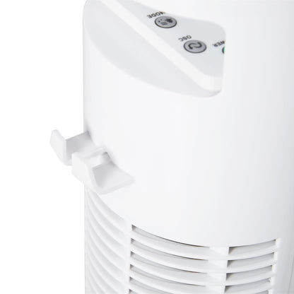 30'' Freestanding Tower Fan, 3 Speed 3 Mode, 10h Timer, 70 Degree Oscillation, LED Light, 5M Remote Controller, White