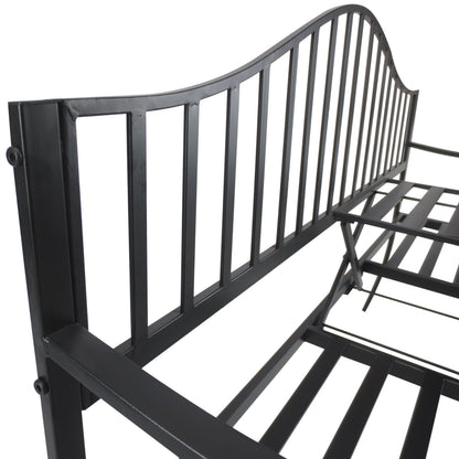 Metal Bench W/Table, 150Lx53Wx95H cm