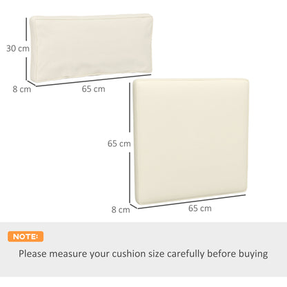 14-piece Dining Set Cushions - Cream