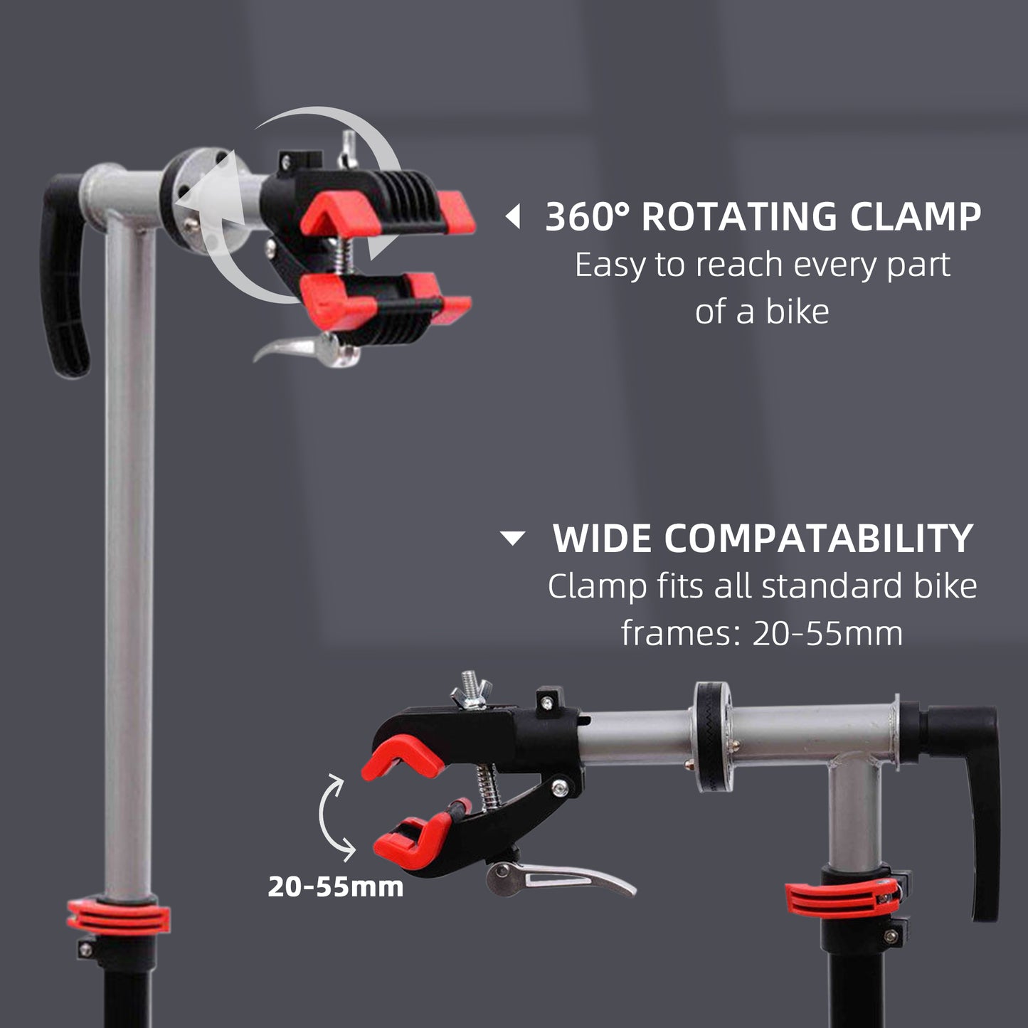 Bike Repair Stand Workstation, Bicycle Maintenance Workstand, Height Adjustable