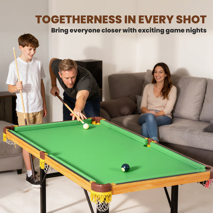 4FT Mini Folding Pool Billiards Table