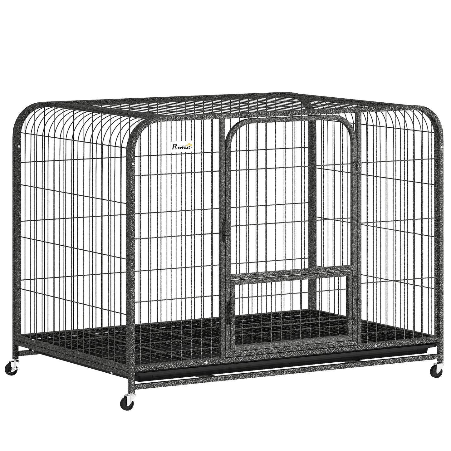 Heavy Duty Dog Crate,116 x 77 x 88 cm, Large Dog Cage for Small to Large Breeds