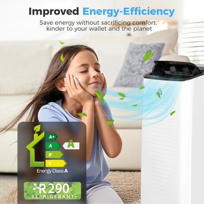 12000 BTU App-Controlled Mobile Air Conditioner - White