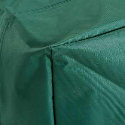 Garden Furniture Cover, Oxford Fabric Outdoor Rectangular Rattan Furniture Cover with PE Coating, Waterproof, Windproof