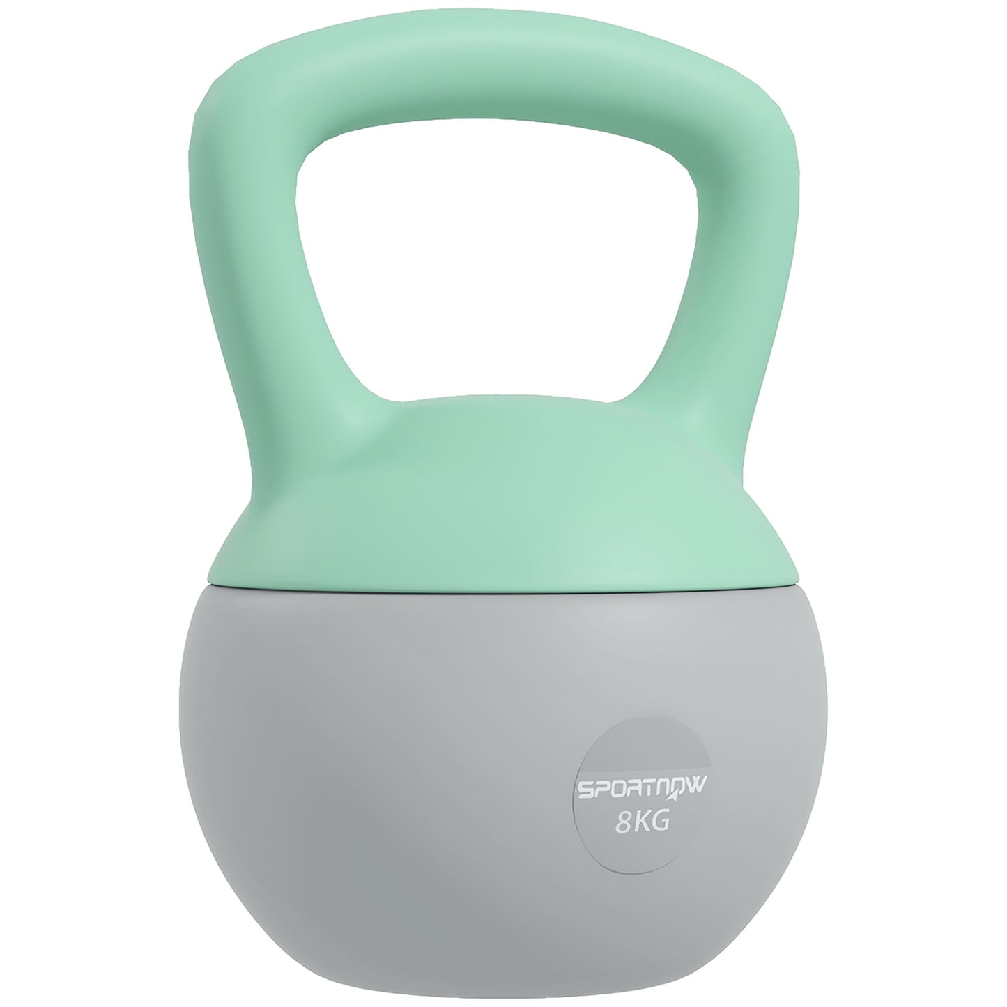 8KG Kettlebell, Soft Kettle Bell with Non-Slip Handle for Home Gym Weight Lifting and Strength Training