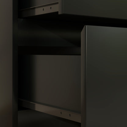 Chest of Three Drawers - Black
