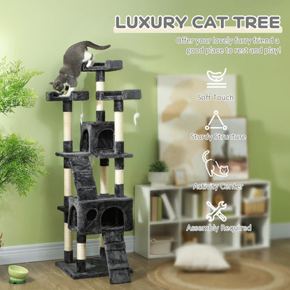 Cat Tree Scratching House, Activity Play Centre