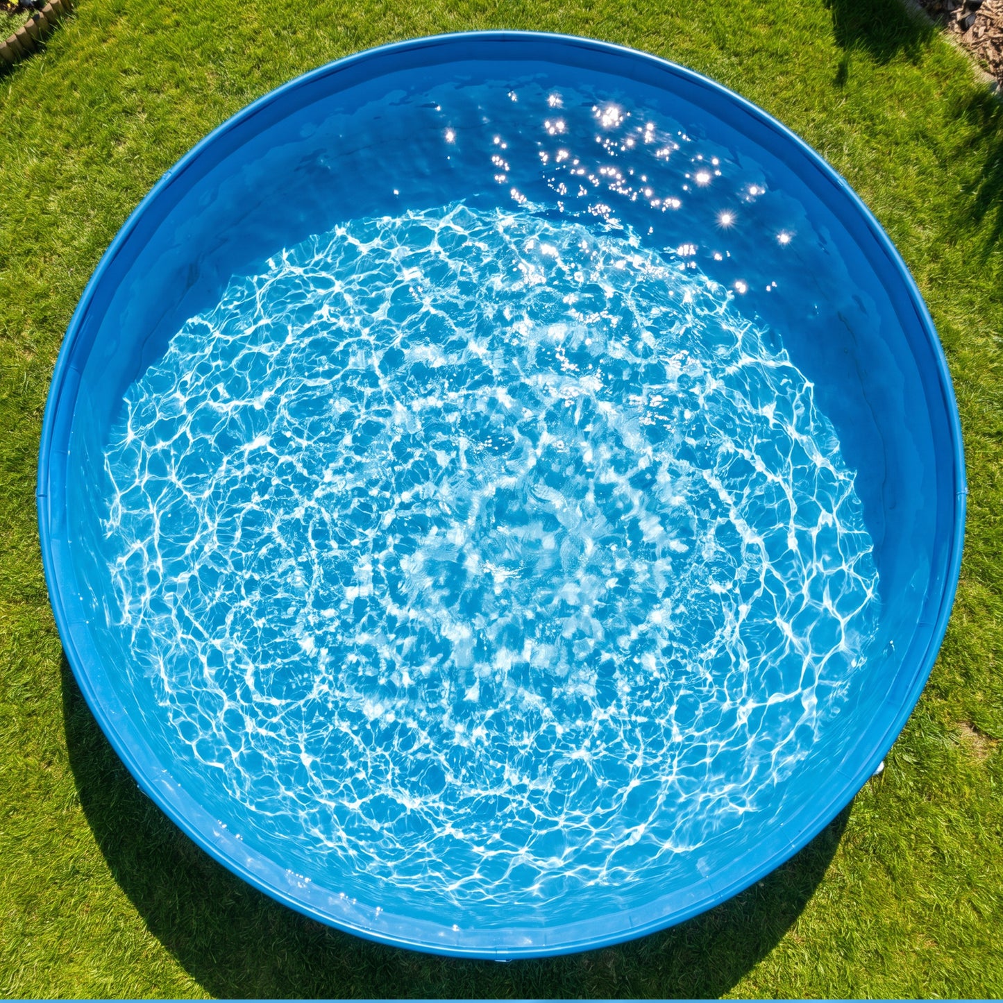 Foldable Dog Pool for Puppies and Ducks Dog Paddling Pool Bath Tub, Dark Grey, 120 x 30cm