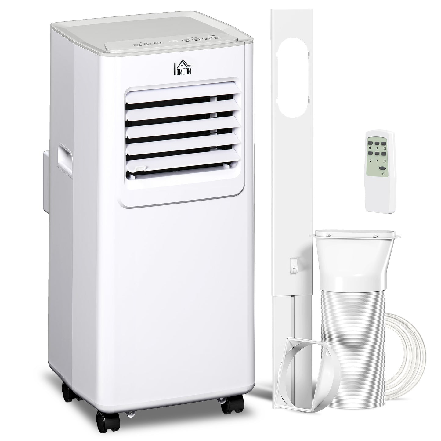 7000 BTU Air Conditioning Unit, 3-in-1 Portable Air Conditioner, Dehumidifier, Cooling Fan with 2 Speeds, 24H Timer