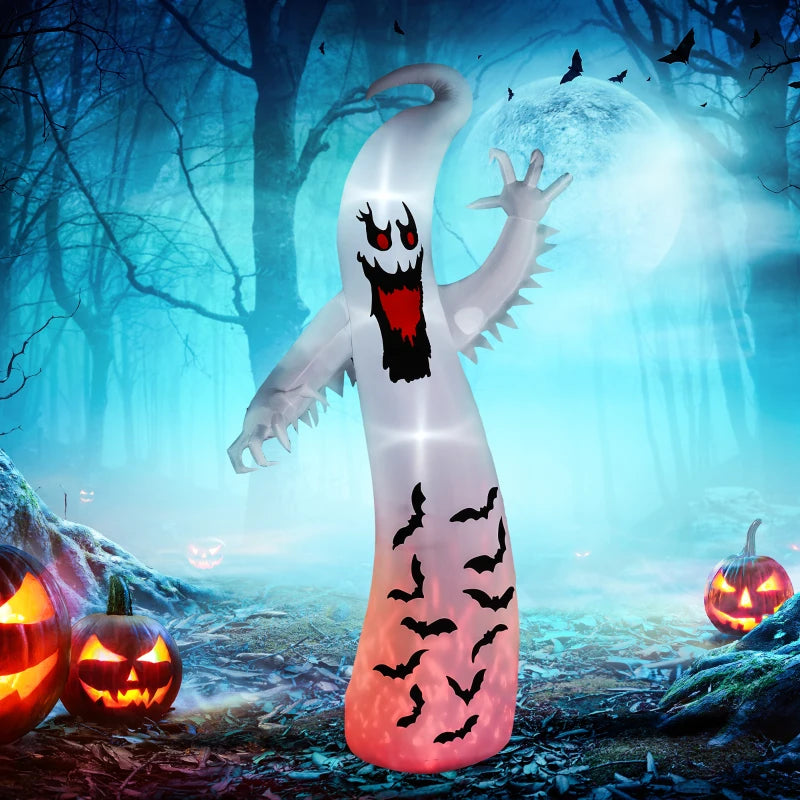 11.8ft - Inflatable Ghost Halloween Decoration with Built in Fan