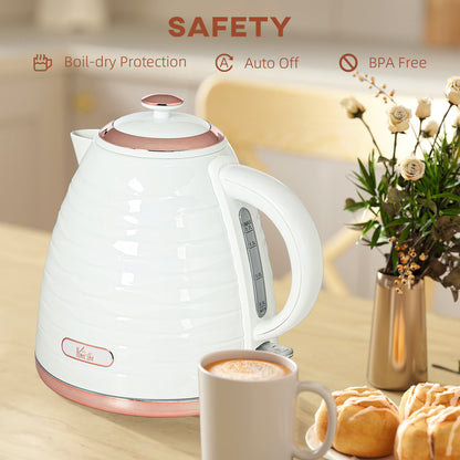 3kW Rapid Boil Honeycomb Kettle - Cream