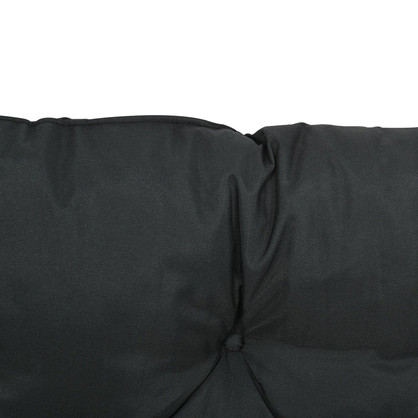 2 Seater Bench Pad, Garden Swing Chair Cushion with Back and Ties