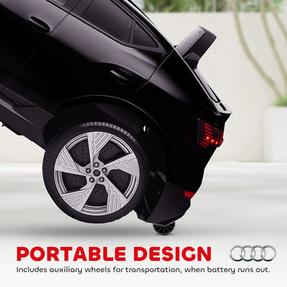 Audi E-tron Licensed 12V Kids Electric Ride on, Electric Car for Kids, with Parental Remote, Music Lights MP3