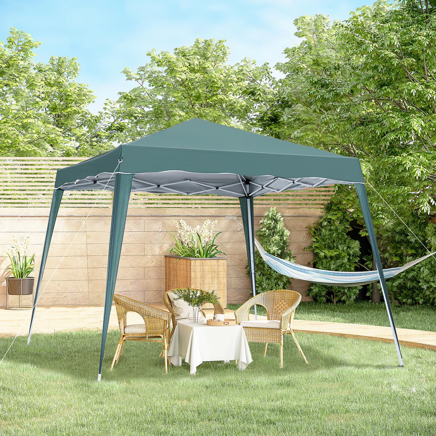 3 M x 3 M Base/ 2.5 M x 2.5 M Top Pop Up Gazebo with Carry Bag