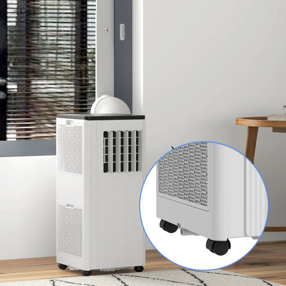 9,000 BTU App-Controlled Mobile Air Conditioner, 20m² Radius - White