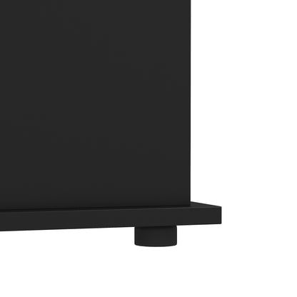 Storage Chest, 102L Blanket Box, Shoe Bench with Safety Hinged Lid, Bed End Bench for Bedroom, 80 x 40 x 45cm, Black