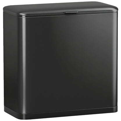 8L Hanging Kitchen Bin, Rubbish bin with Lid and Removable Inner Bucket for Kitchen Cabinet Door, Under Sink, Office